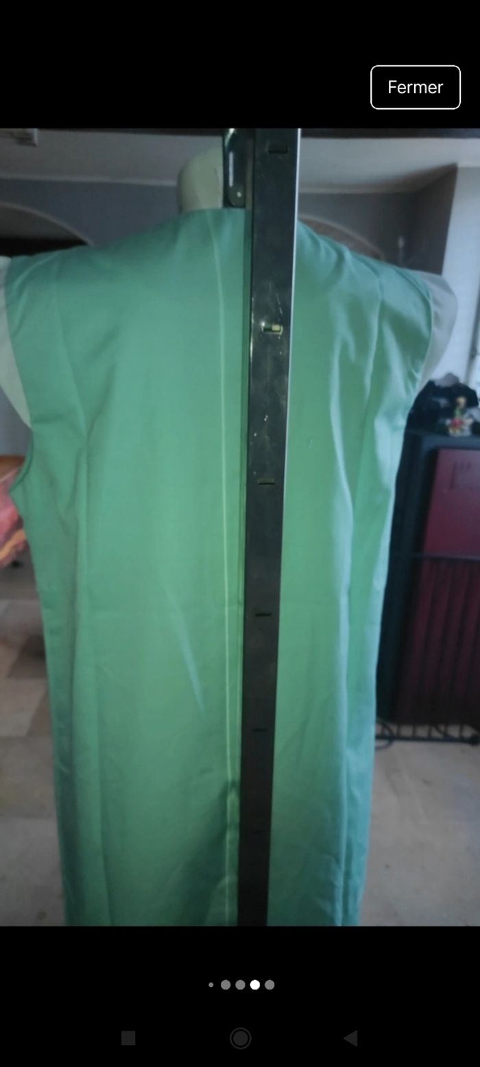 Très belle robe tablier f74 - photo numéro 2