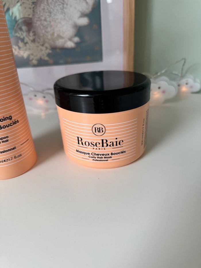 Duo cheveux bouclés RoseBaie Shampoing masque, capillaire - photo numéro 3