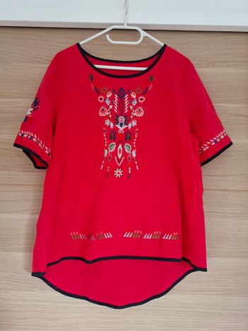 Tee-shirt broderie XL