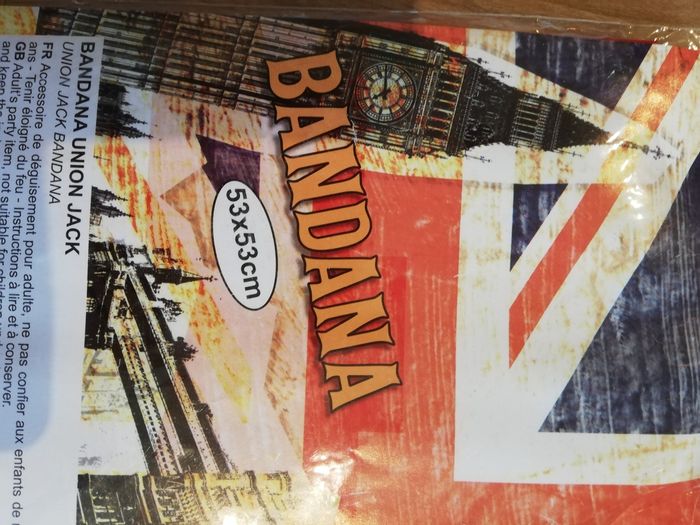 Bandana anglais neuf - photo numéro 2
