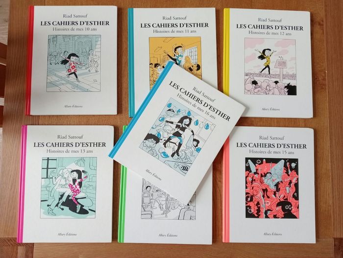 Cahiers d'Esther lot 7 bd - photo numéro 2