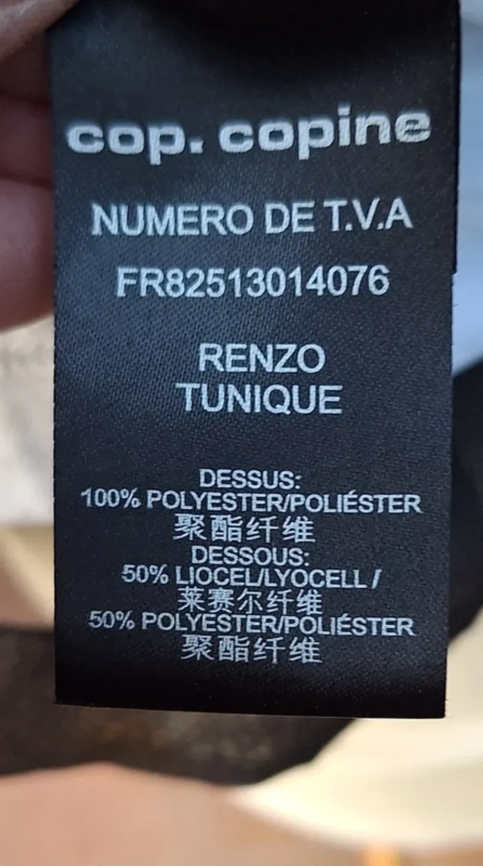 Tunique originale et contemporaine Cop Copine - photo numéro 10