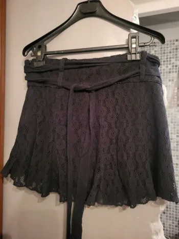 Jupe courte Dentelle noire Jennyfer – T.40