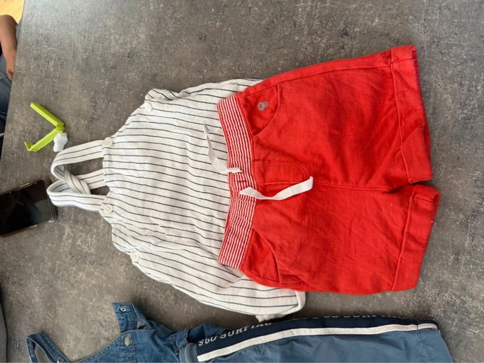 Lot shorts salopette - photo numéro 3