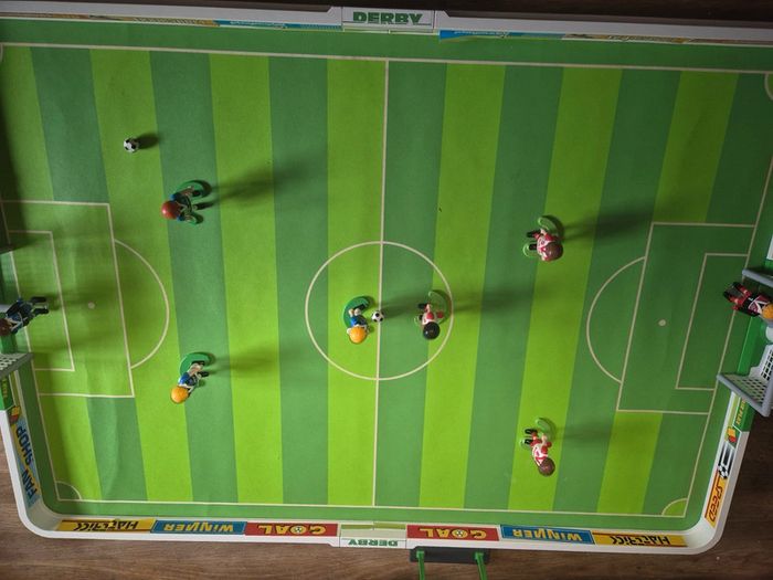 Terrain de foot playmobil - photo numéro 2