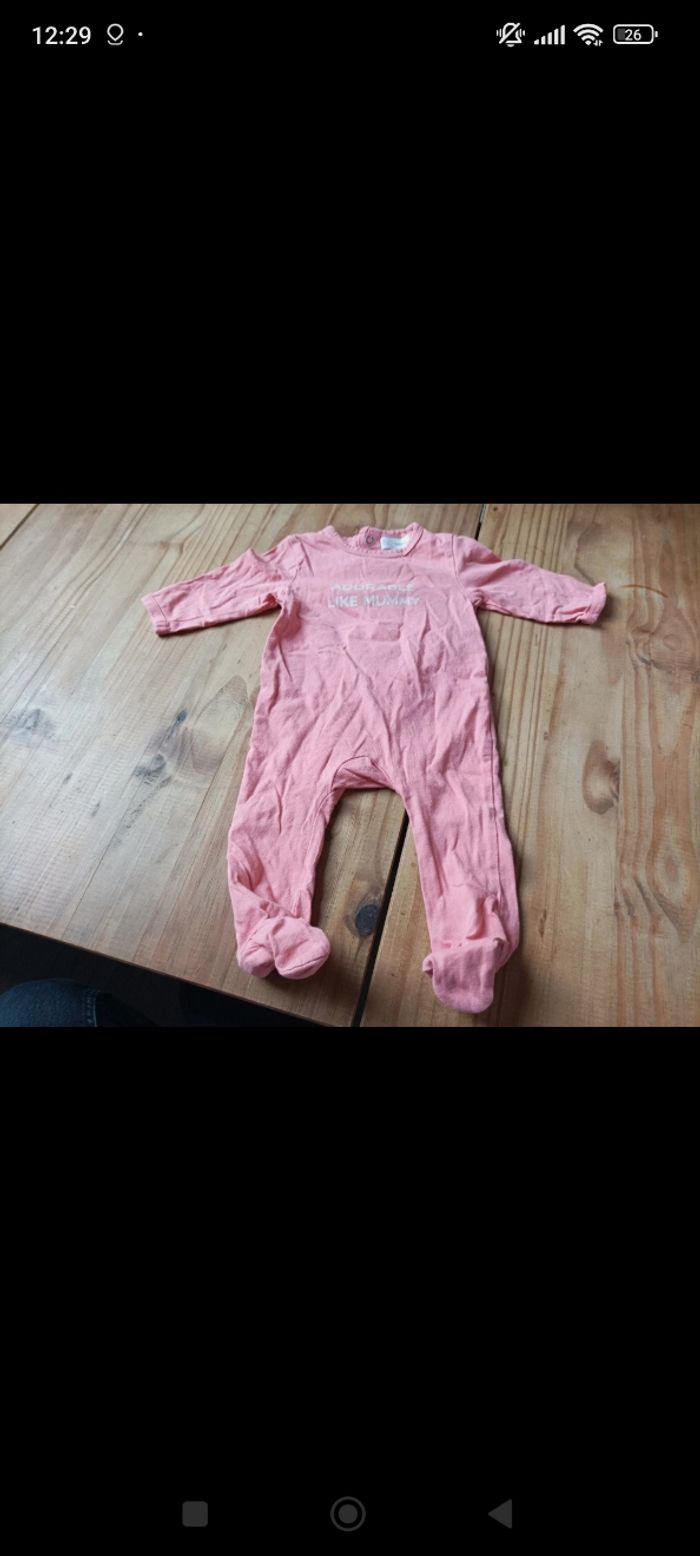 Pyjama bébé fille 3 mois - photo numéro 5