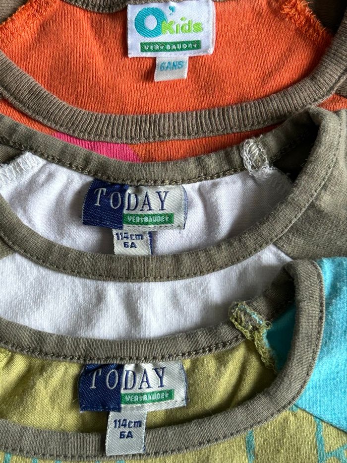 Lot 3 t-shirts manches longues petite fille - photo numéro 4