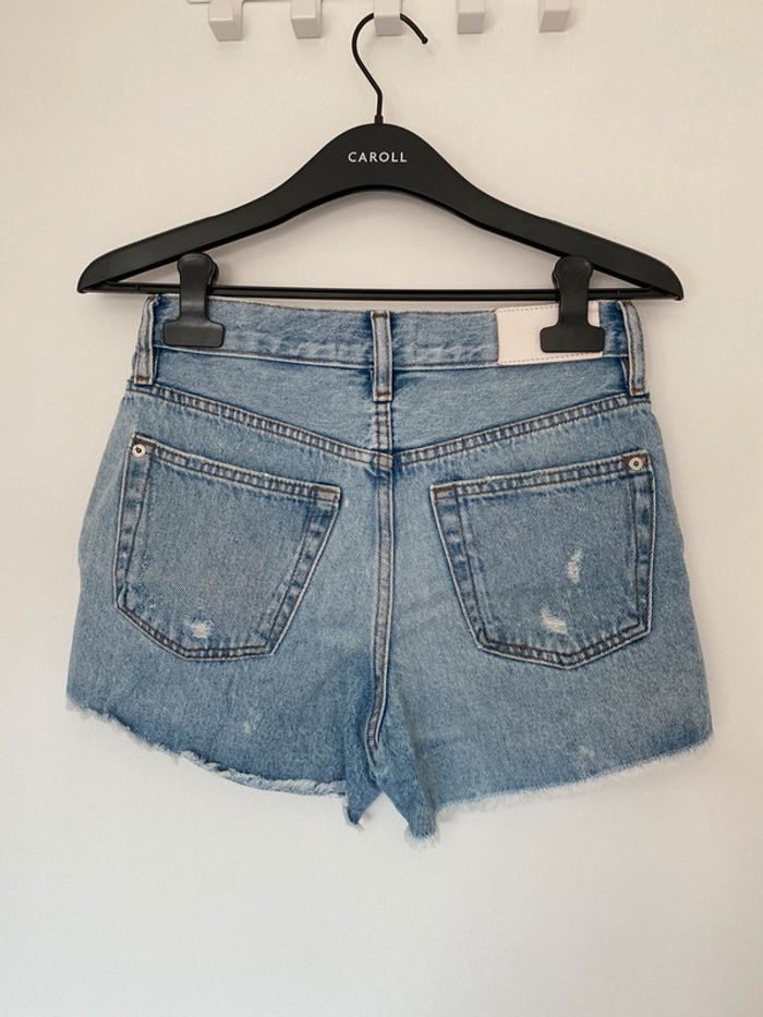 Short court en jean mango xxs - photo numéro 2