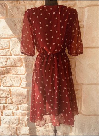 Robe à pois