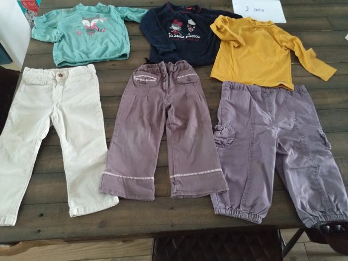 Lot vêtements enfant mi saison 2 ans