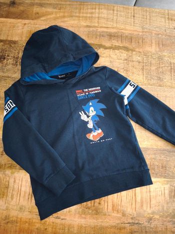 Sweat à capuche sonic