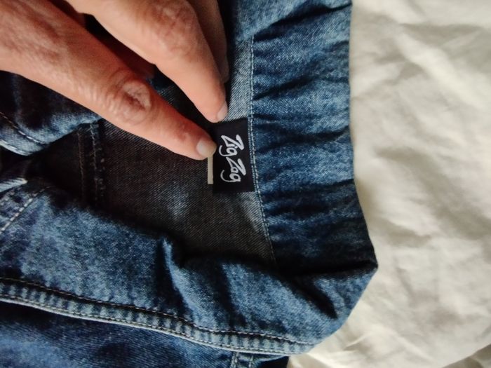 Veste en jean 9/10 ans - photo numéro 5