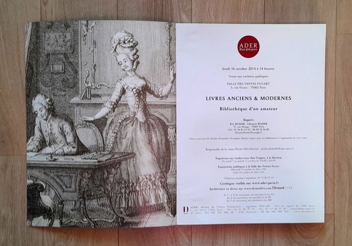 Ader Nordmann livres anciens et modernes 16 octobre 2014 Paris - photo numéro 5