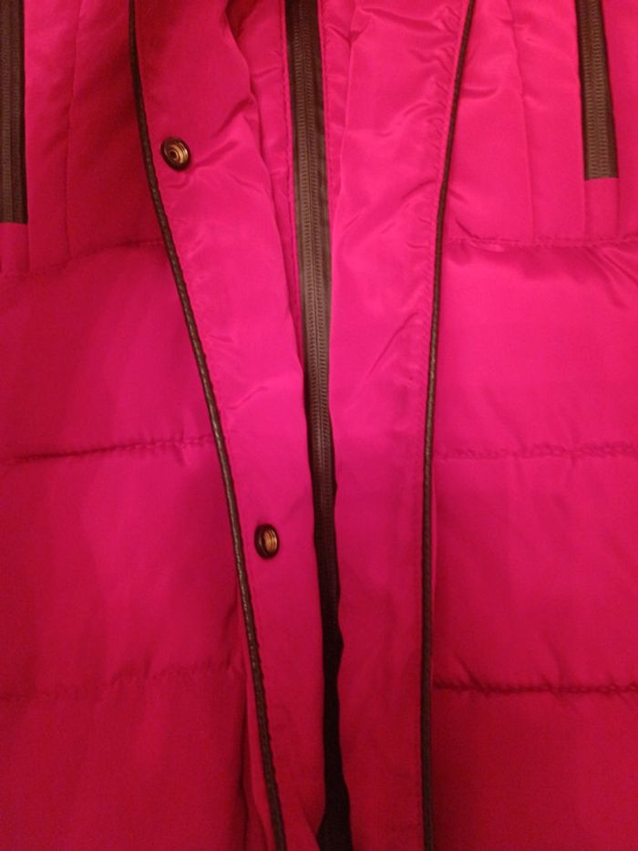 Manteau rouge femme - photo numéro 7