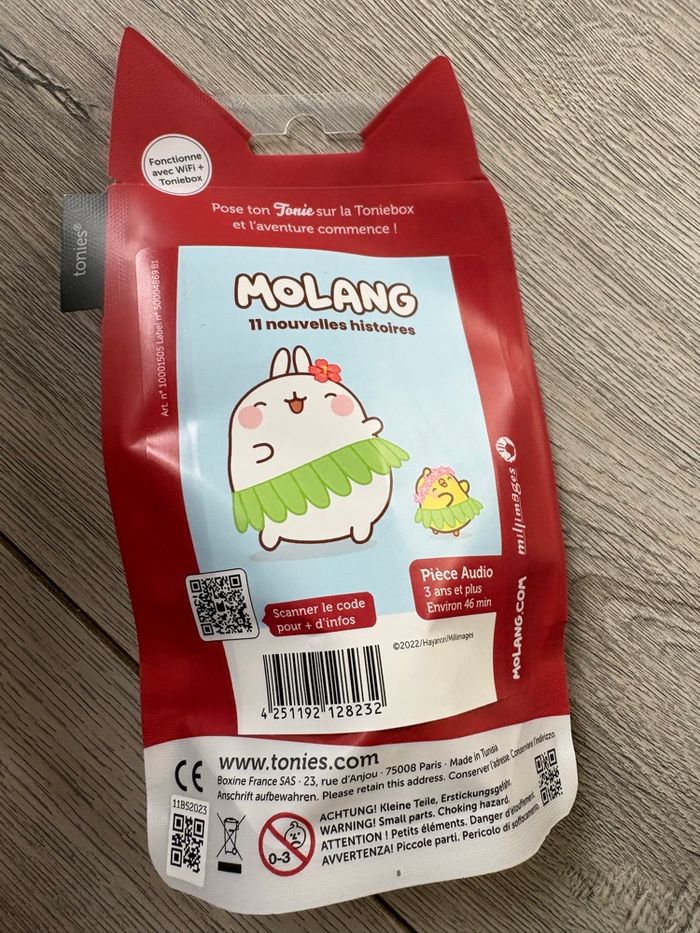 Neuf tonies molang - photo numéro 2