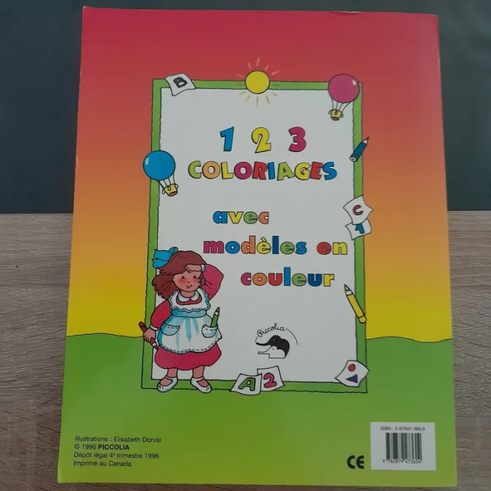 Gros livre de coloriages enfant - photo numéro 4