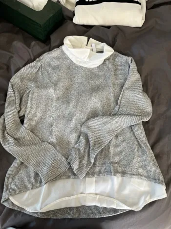 Blouse avec col