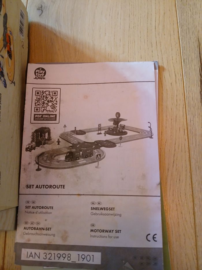 Set autoroute trains en bois - photo numéro 5