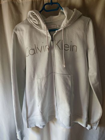 Gilet zippé à capuche Calvin Klein