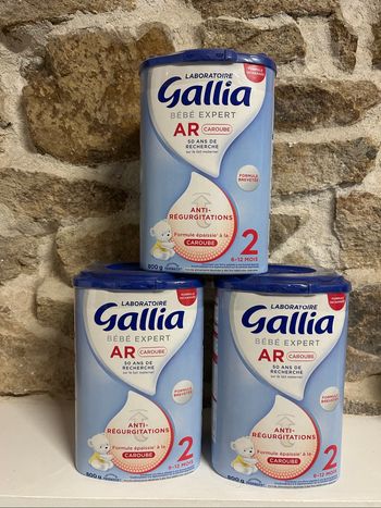 Lait Gallia 2 AR Caroubes