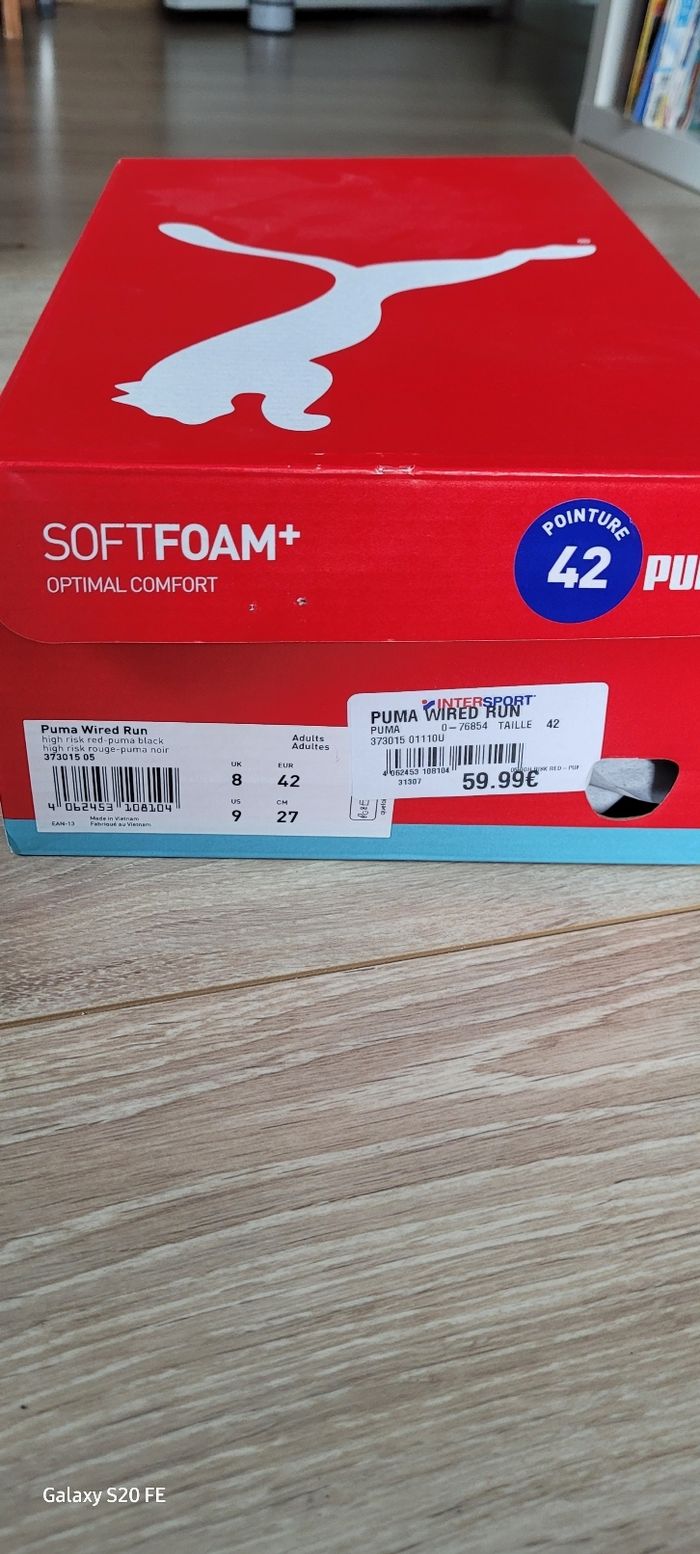 Basket Puma Wired Run taille 42 Intersport - photo numéro 6
