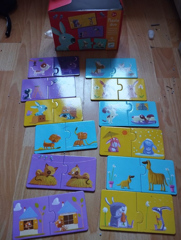 Jeu puzzle duo - photo numéro 2