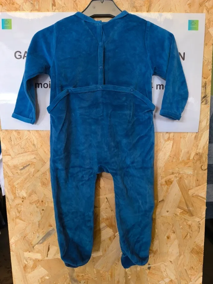 325096 pyjama bleu garçon 18 mois pick ouic - photo numéro 2