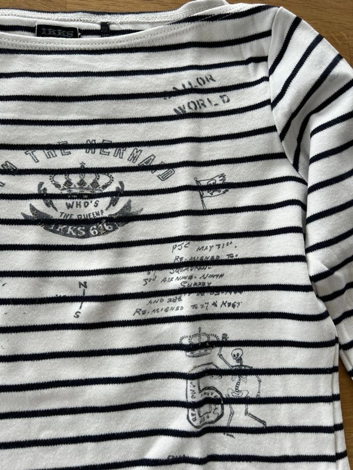 Marinière IKKS 10 ans - photo numéro 3