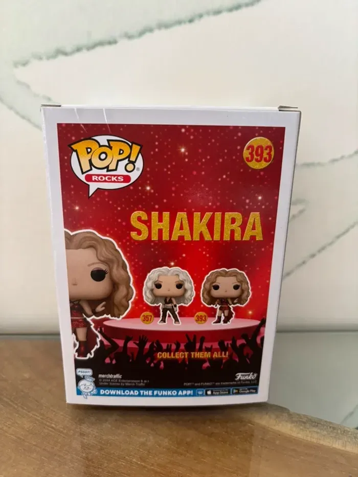 Figurine funko pop chanteuse Shakira 393 - photo numéro 2