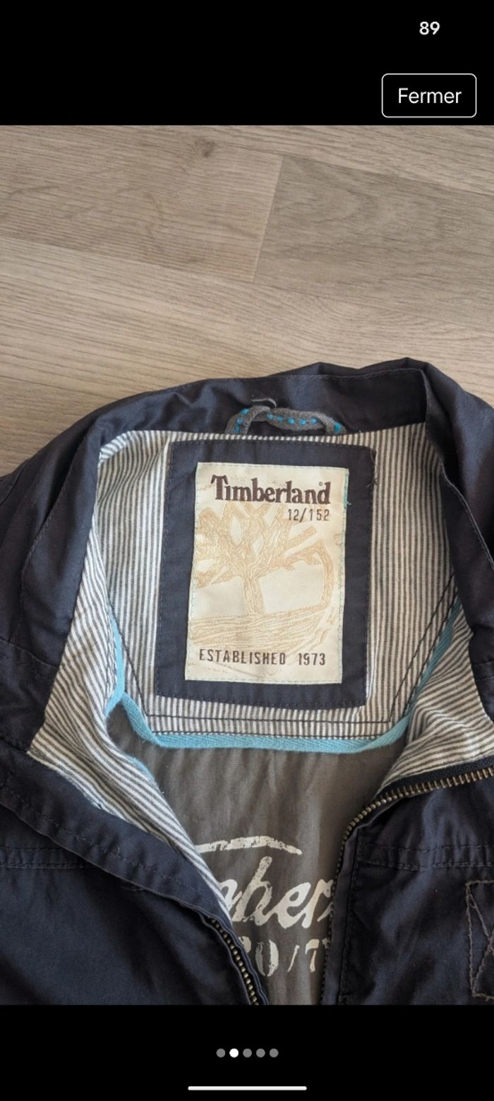 Veste mi saison Timberland 12 ans - photo numéro 2
