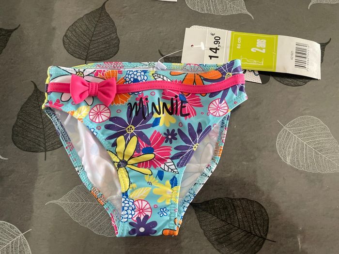 Maillot de bain Minnie 2 ans 2pc neuf - photo numéro 4
