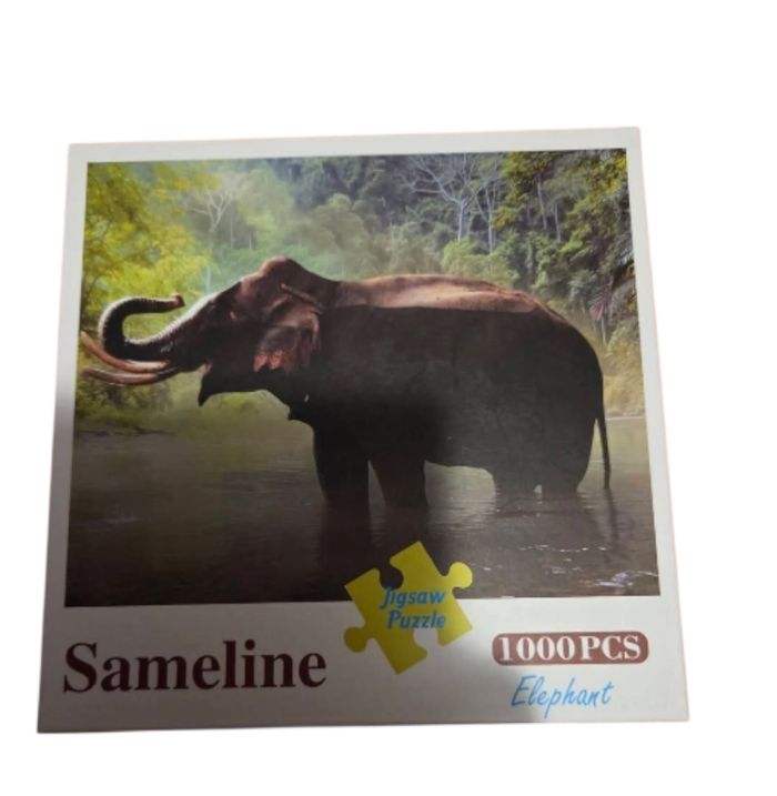 Puzzle 1000 pièces éléphant