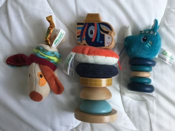 Lot de trois jouets lilliputiens