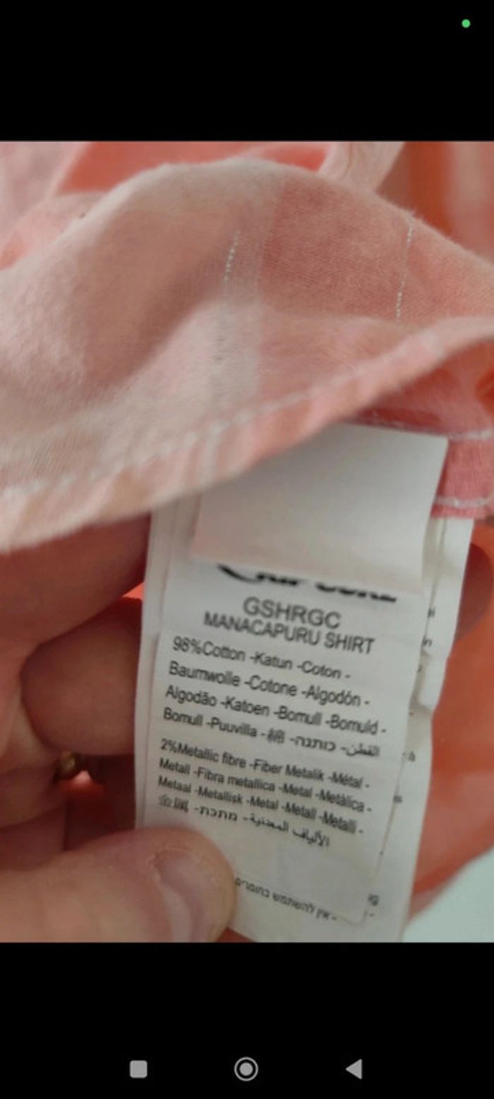 Chemise rose à longues manches rose taille S Ripcurl - photo numéro 6