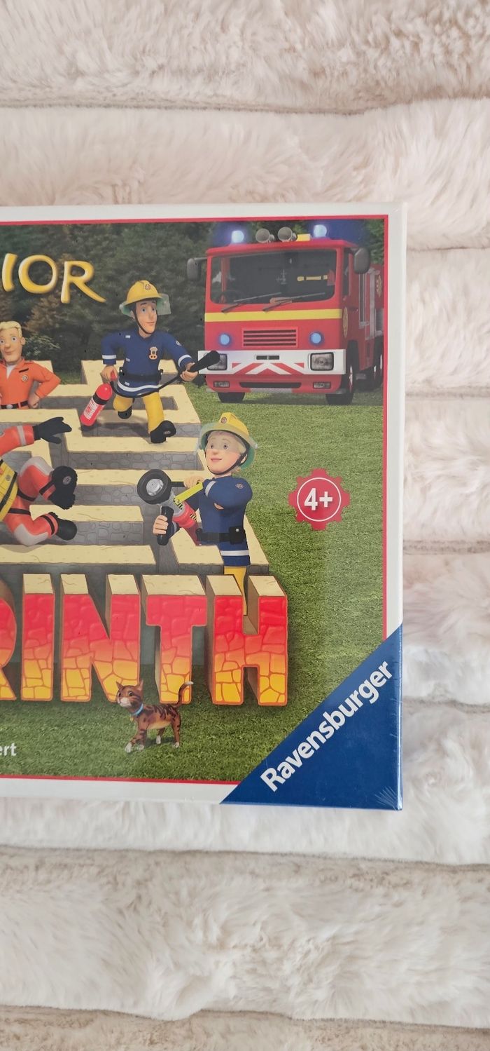 Jeu de société Sam Le Pompier Junior Labyrinth 4 ans Neuf - photo numéro 3