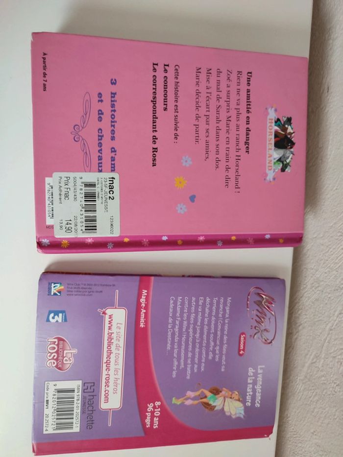 Livre 3 histoire s d'amitié et cheveaux + winx offert - photo numéro 4