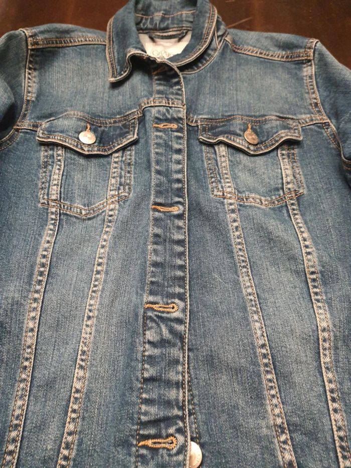 Belle Veste en Jean Groggy JBC taille S - photo numéro 12