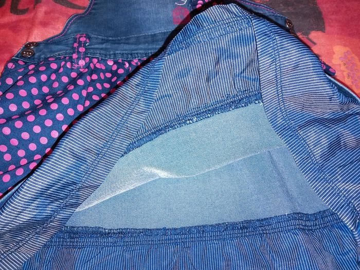Magnifique robe en jean orchestra 8ans - photo numéro 4