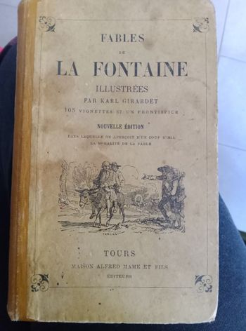 Fables de la fontaine pour collectionneur 