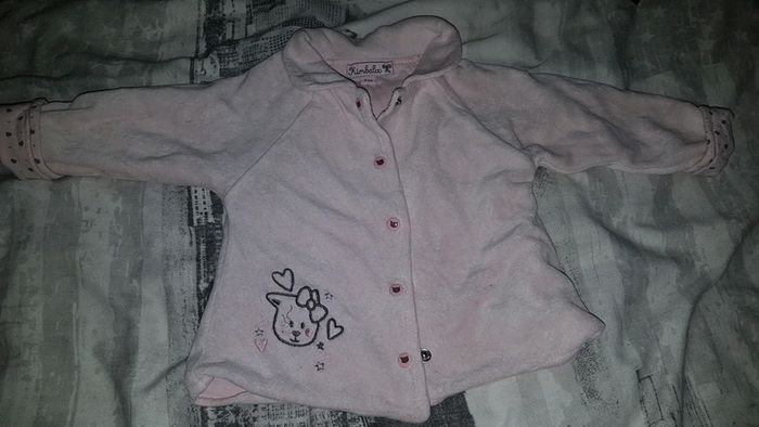 Pull doublé velours kimbaloo 6mois 0€50 -50% dès 2 achetés