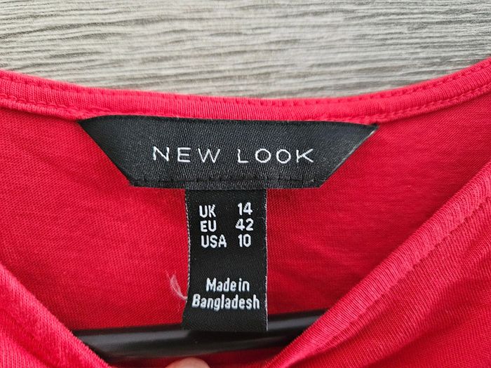 Top femme rouge new look taille 42 - photo numéro 3