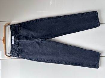 Pantalon en jean gris Bershka - Taille 34