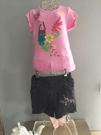 Ensemble fille 24 mois