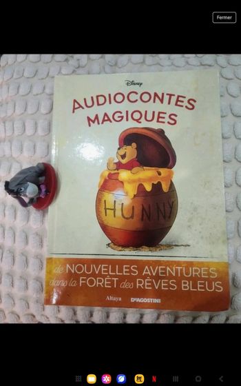 105ėme audioconte magique altaya deagostini disney audio conte compte comte magic livre& figurine