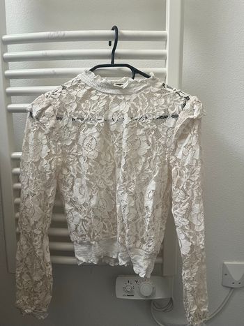 TEE shirt manche longue  en dentelle
