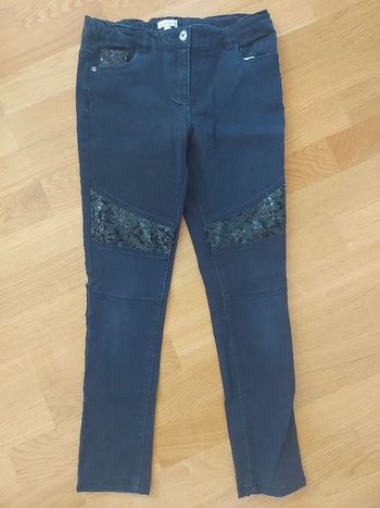 Pantalon noir fille NEUF 12 ans Vertbaudet