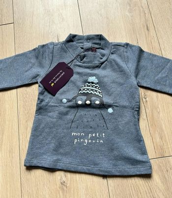 Tee short manches longues