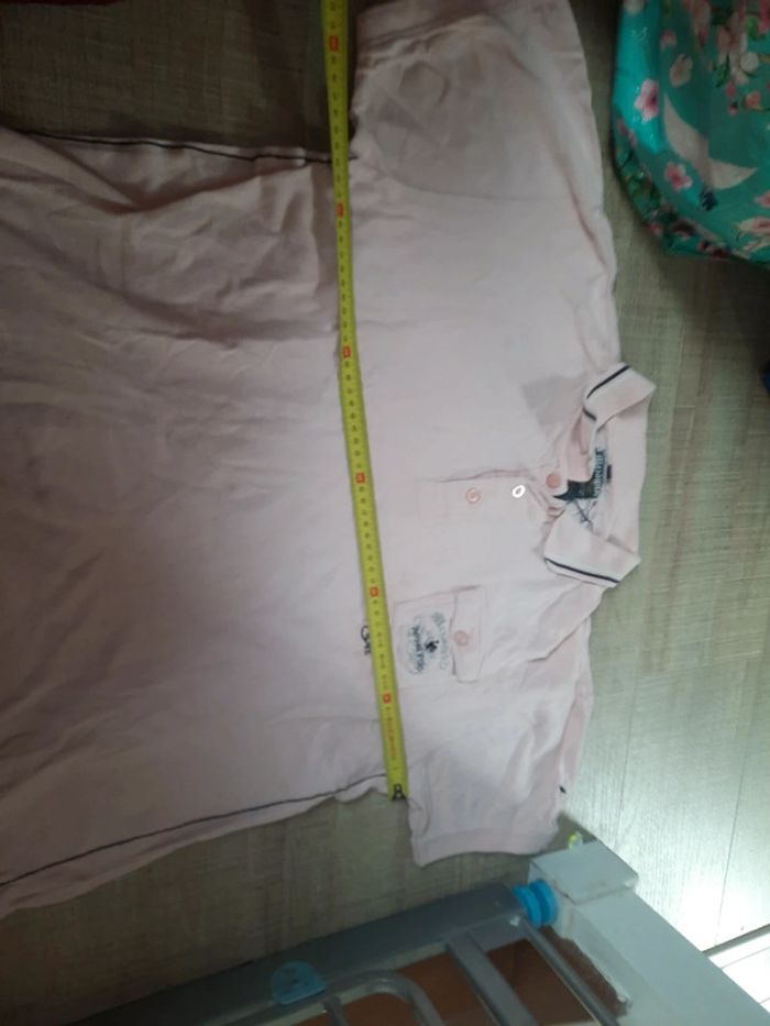 Polo homme rose claire - photo numéro 5