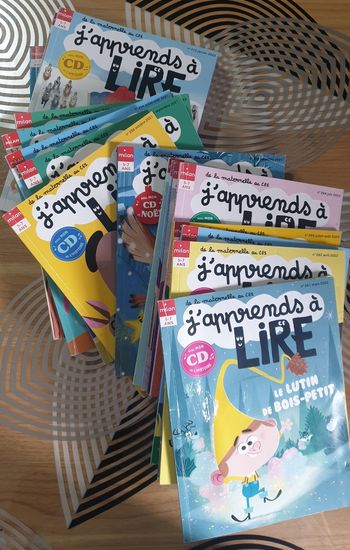Magazines j'apprends à lire avec cd