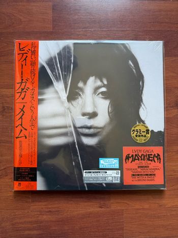 Lady Gaga Mayhem album LP Vinyl Japanese Limited Edition